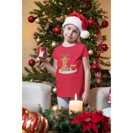 Detské tričko s vianočným motívom