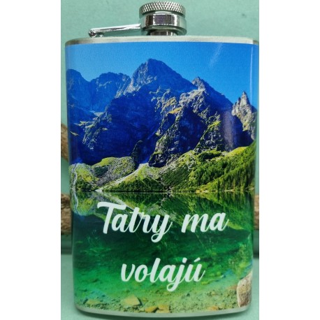 Fľaša ploskačka Tatry 298