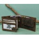 Pánska kožená peňaženka -poľovnícky pes