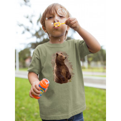 Detské tričko s motívom medveď FM1