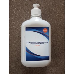 Antibakteriálny a dezinfekčný gél na ruky - 500 ml