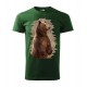 Pánske poľovnícke tričko s motívom medveď