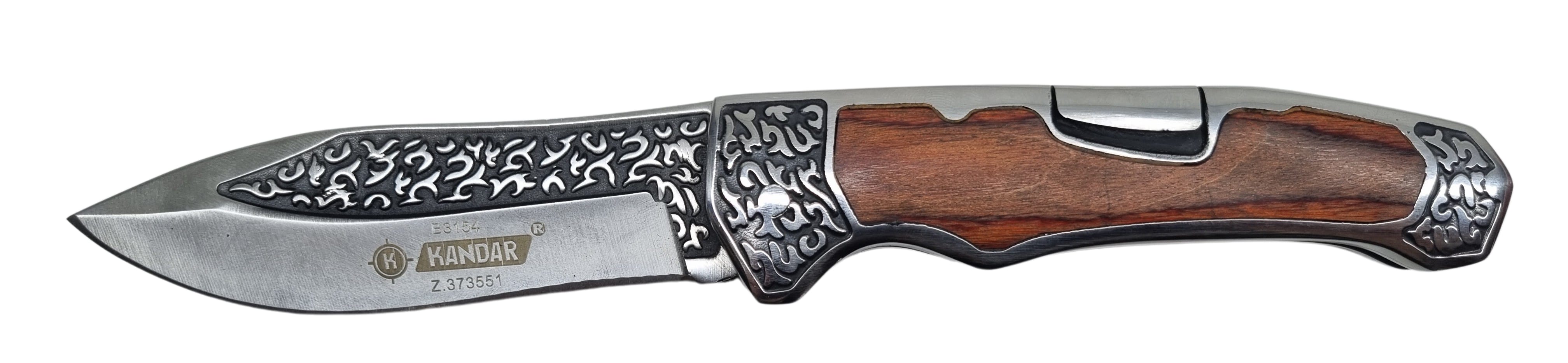 Kandar zatvárací vreckový nôž +klip 21cm/9cm – detail 1