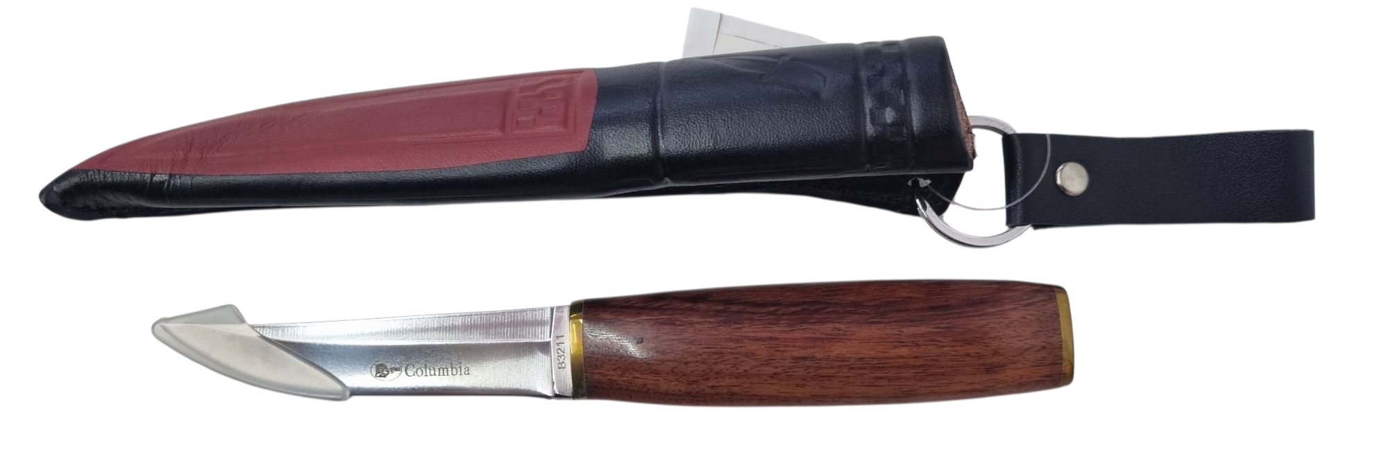 Columbia poľovnícky nôž 19,5/9cm+puzdro – detail 1