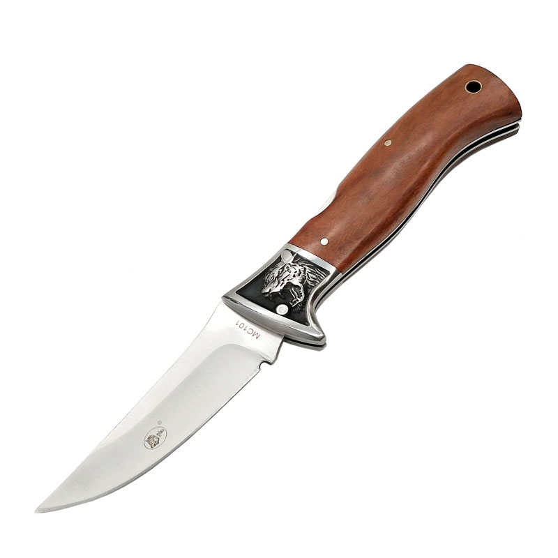 Kandar zatvárací vreckový nôž motív tiger +puzdro 23cm/9,5cm – detail 1