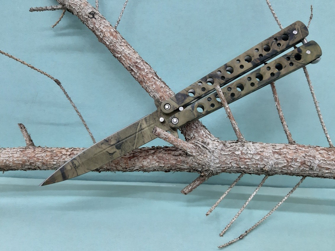 Nôž motýlik K583 – detail 1