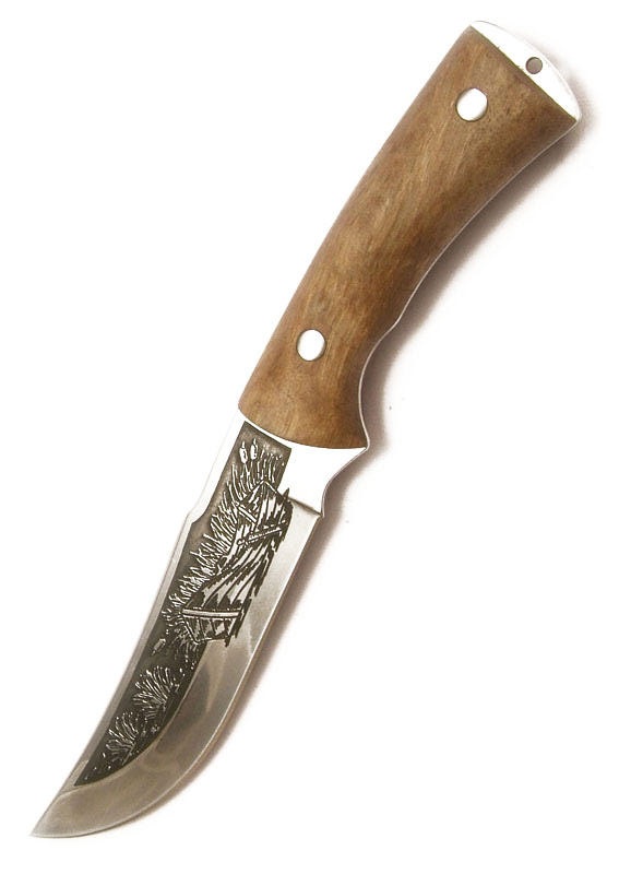 Poľovnícky nôž 27cm+ puzdro – detail 1
